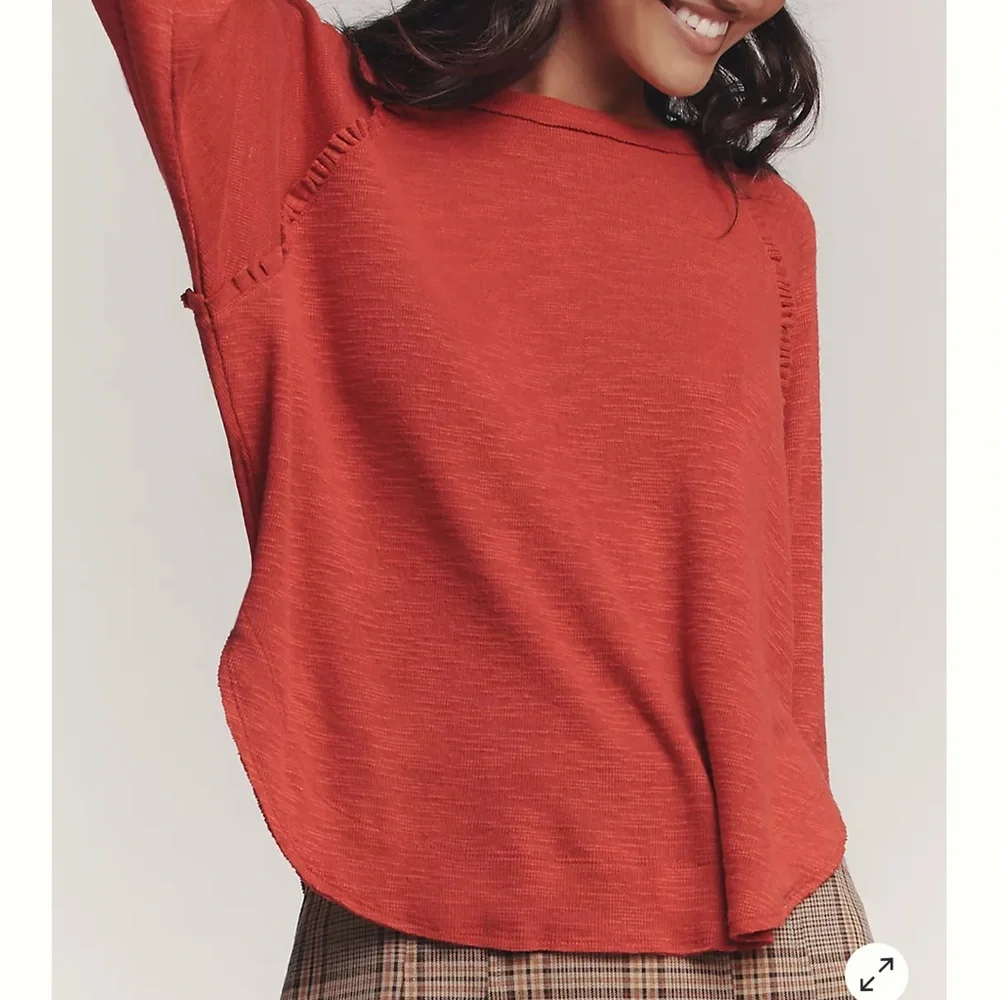 Pilcro Ruffled Raglan sweater - Picture 7 of 7